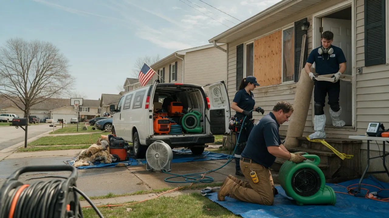 Water Damage Restoration in Carlisle, IN near me